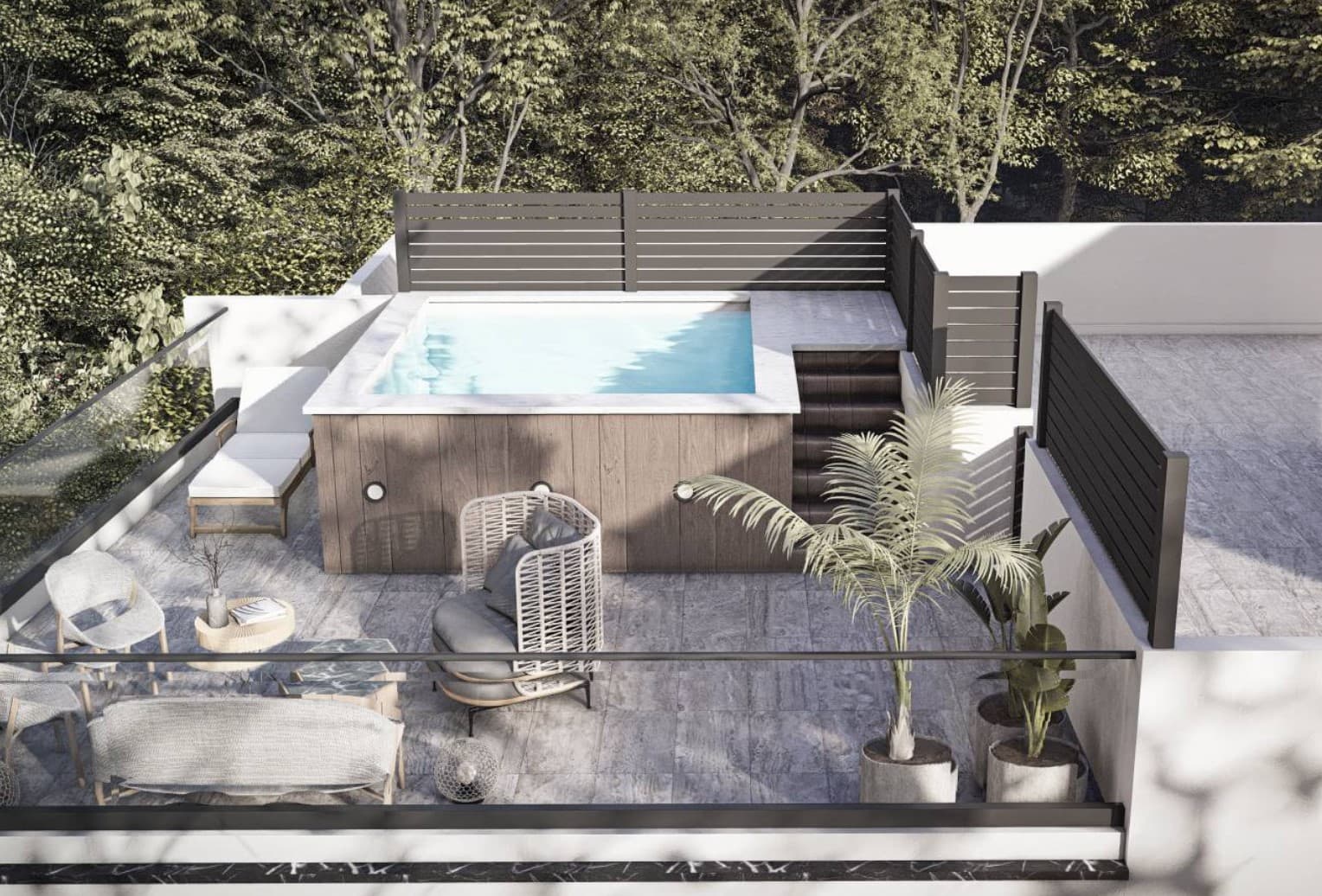 2-bedrooms apartments in Limassol, Cyprus.