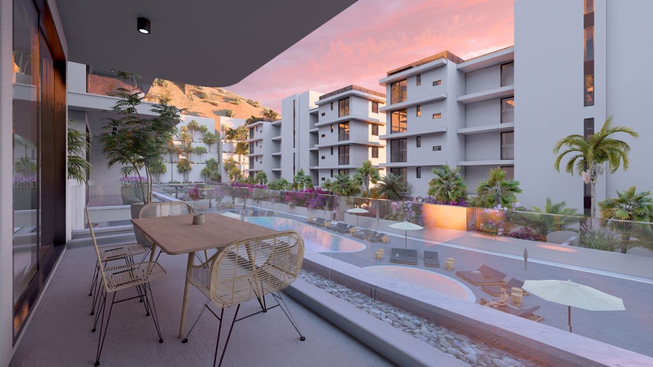 2-bedrooms apartments in Limassol, Cyprus.