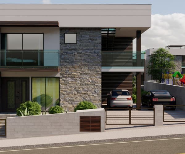 3-bedrooms house in Larnaca, Cyprus.