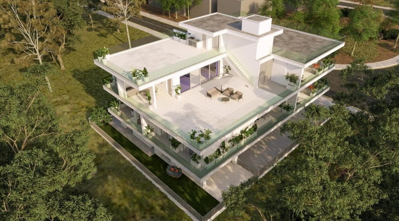 2-bedrooms apartments in Nicosia, Cyprus.