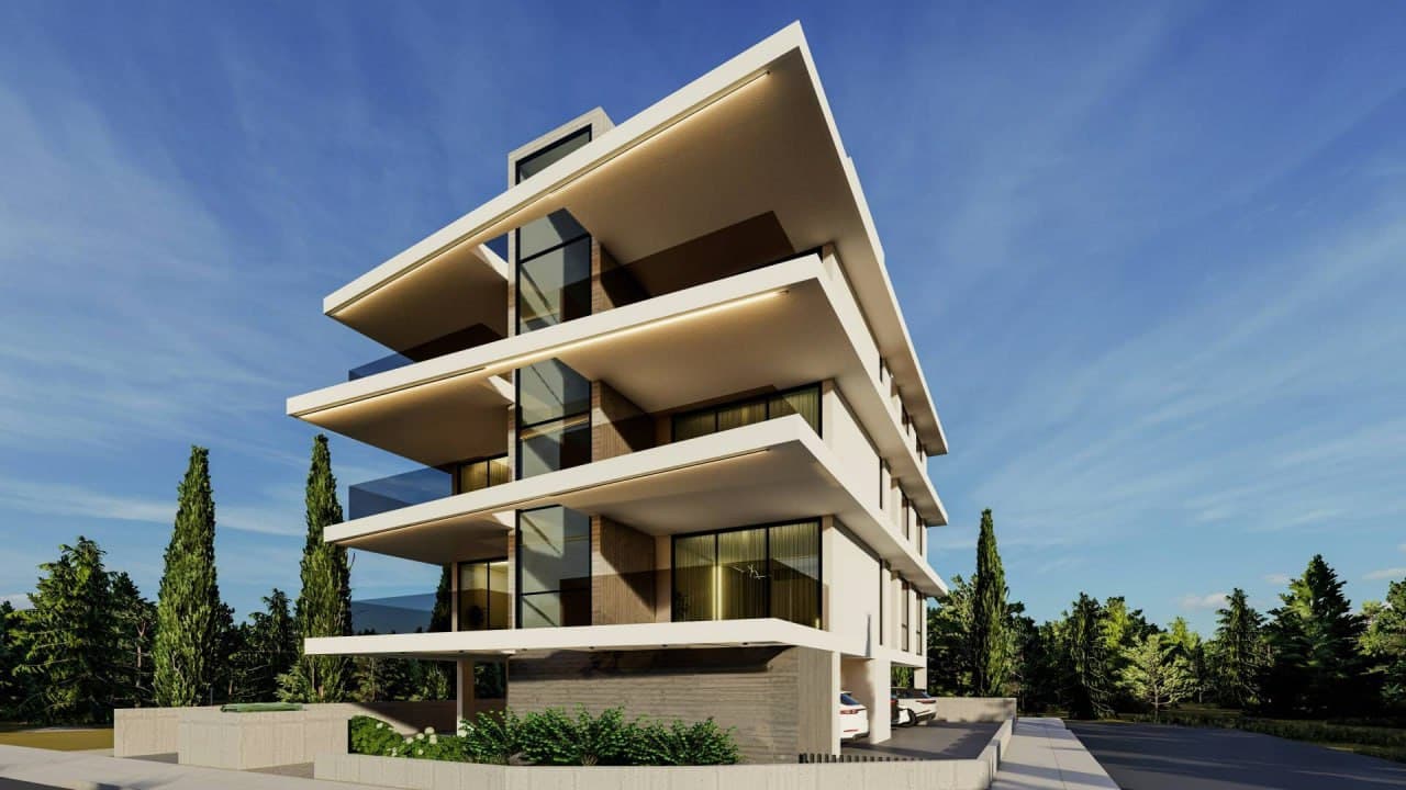 2-bedrooms apartments in Limassol, Cyprus.