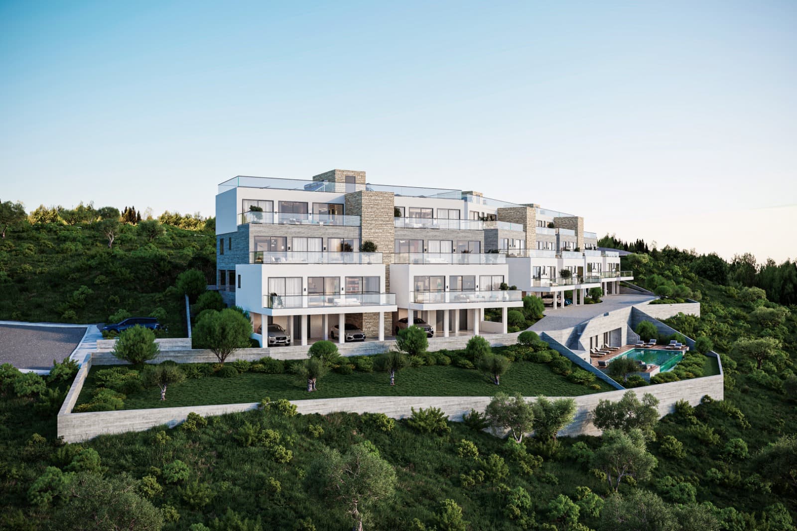 3-bedrooms apartments in Paphos, Cyprus.