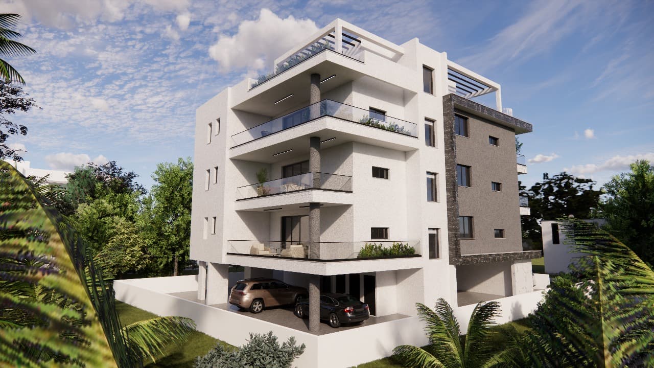 2-bedrooms apartments in Larnaca, Cyprus.