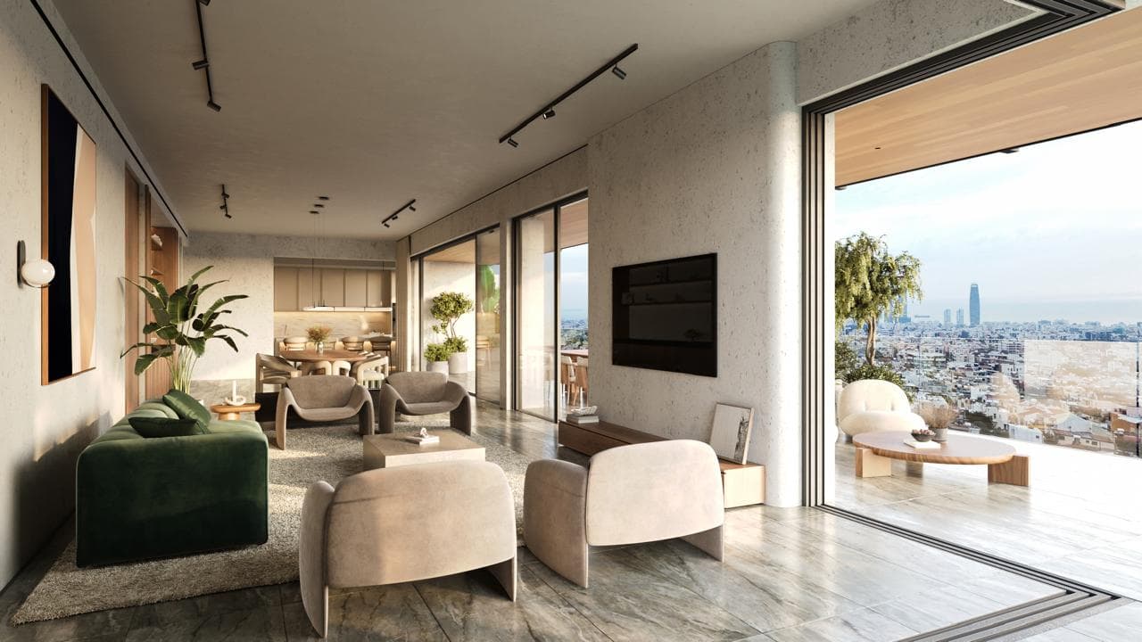 2-bedrooms apartments in Limassol, Cyprus.