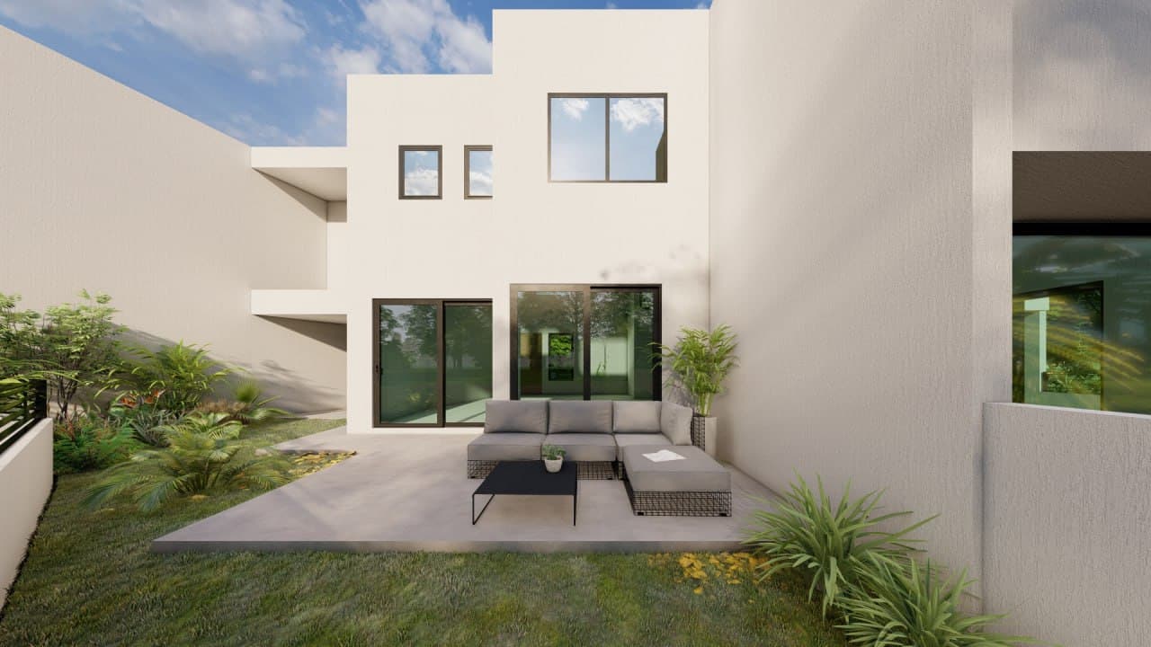 3-bedrooms house in Larnaca, Cyprus.