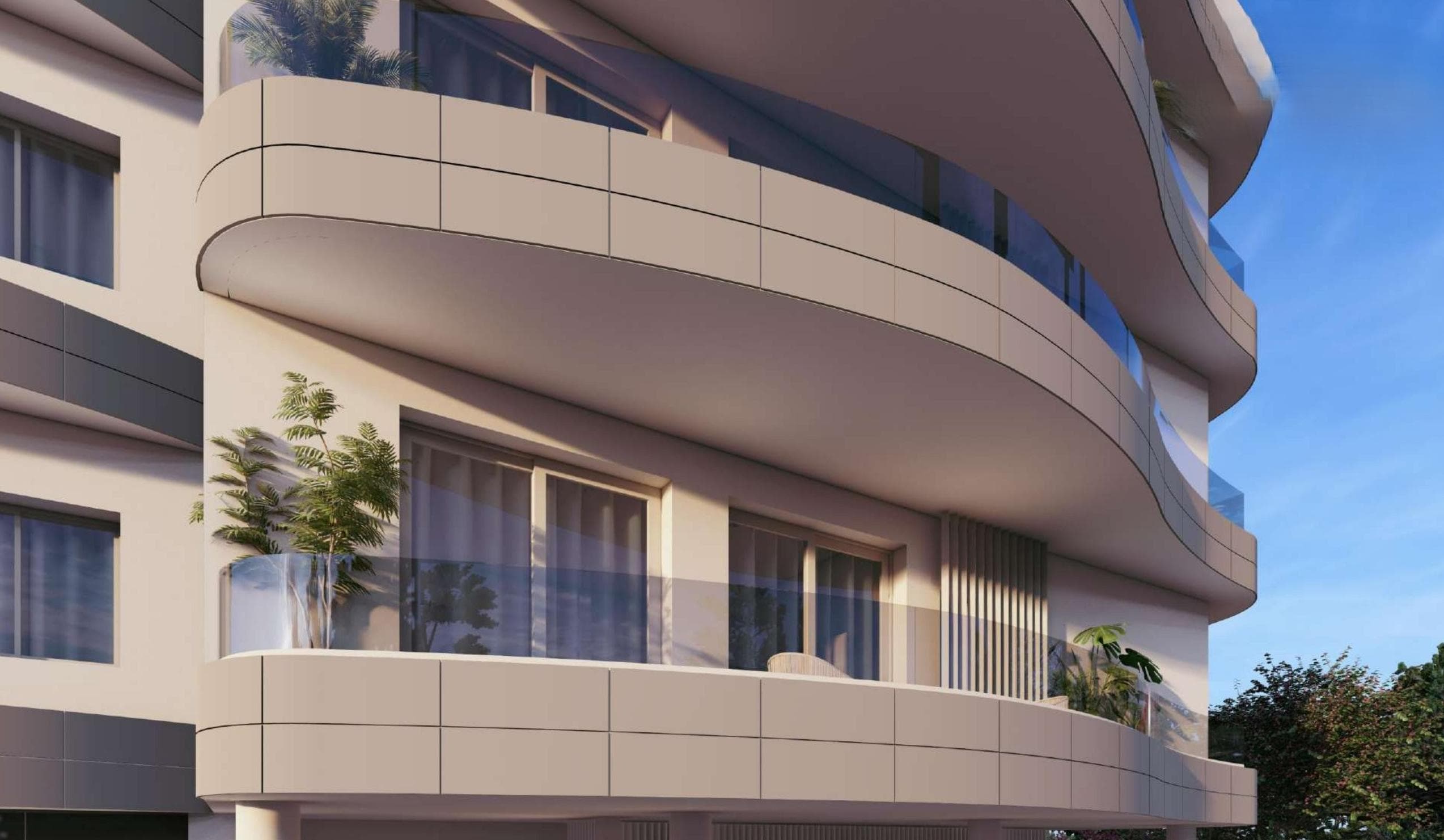 2-bedrooms apartments in Limassol, Cyprus.
