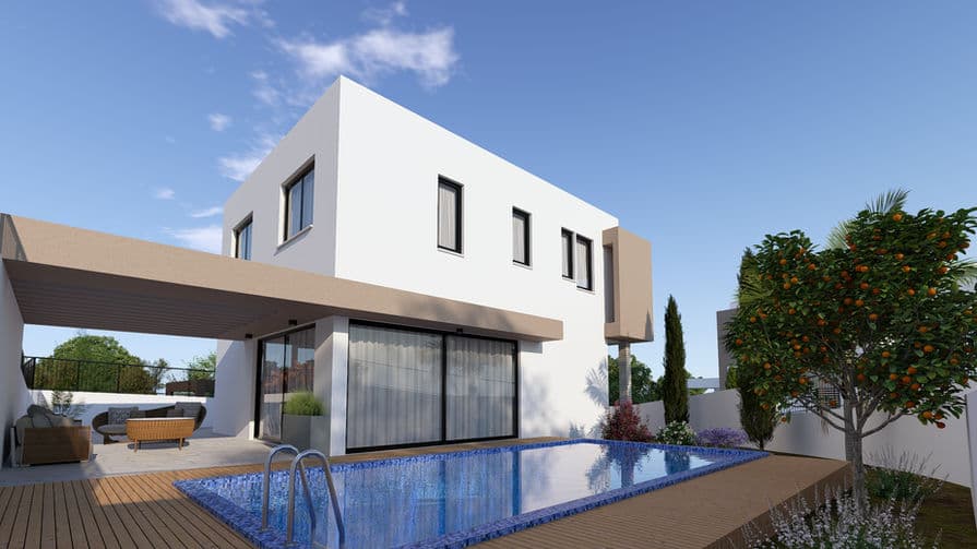 3-bedrooms house in Limassol, Cyprus.