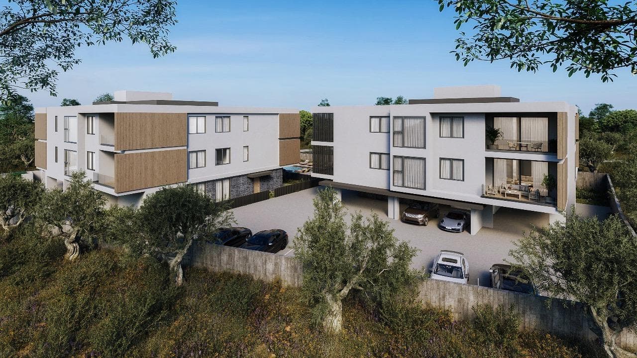 2-bedrooms apartments in Paphos, Cyprus.