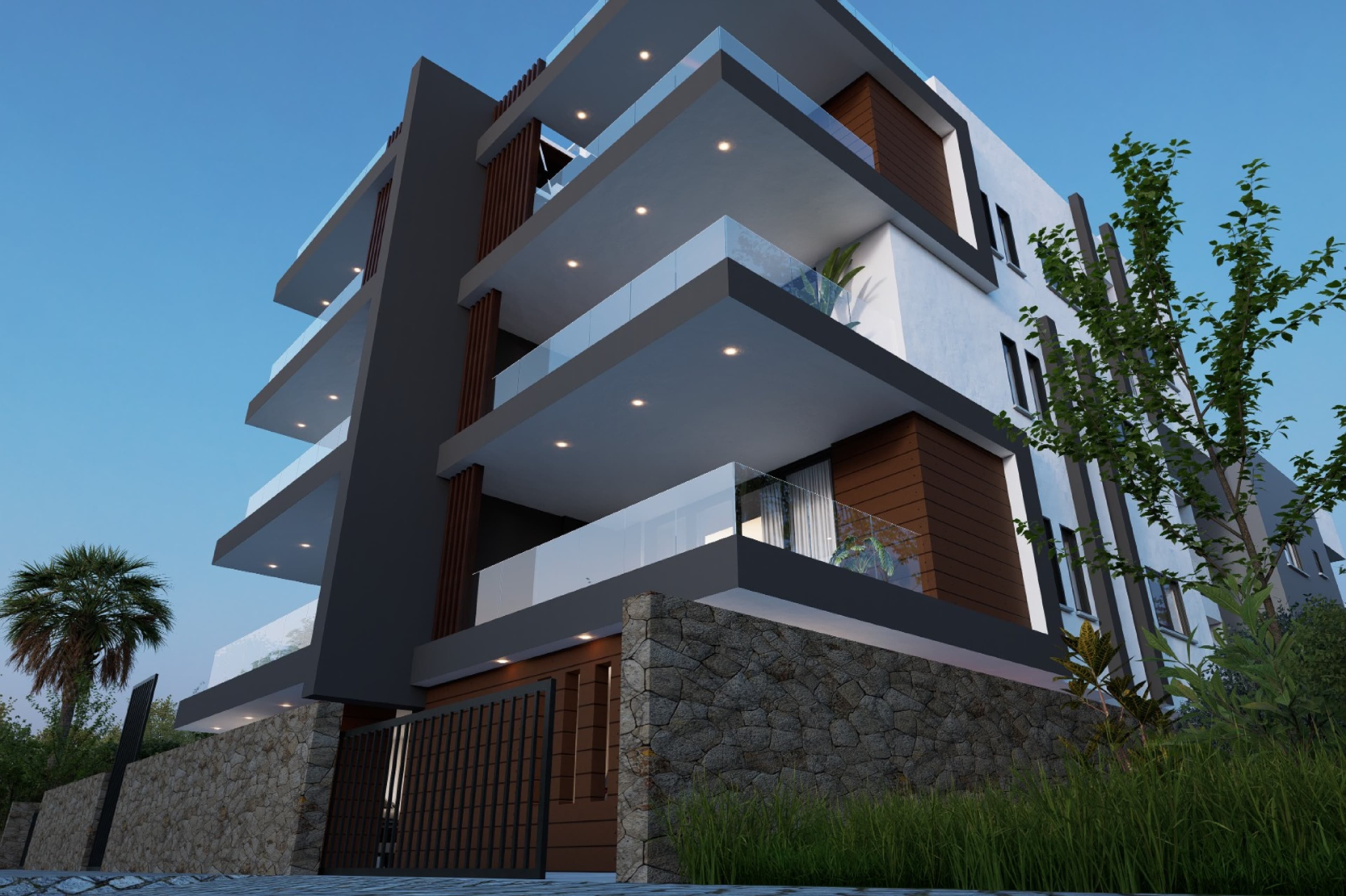 2-bedrooms apartments in Paphos, Cyprus.