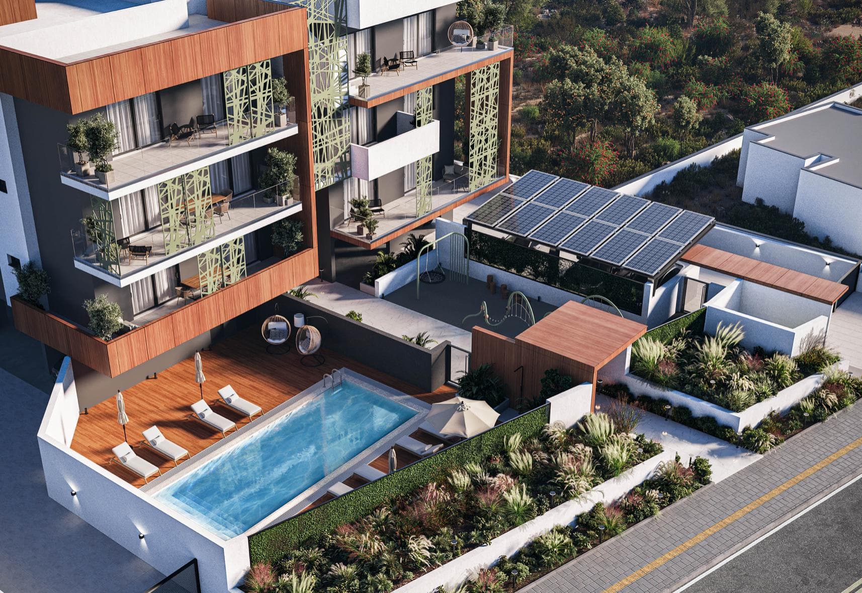2-bedrooms apartments in Limassol, Cyprus.