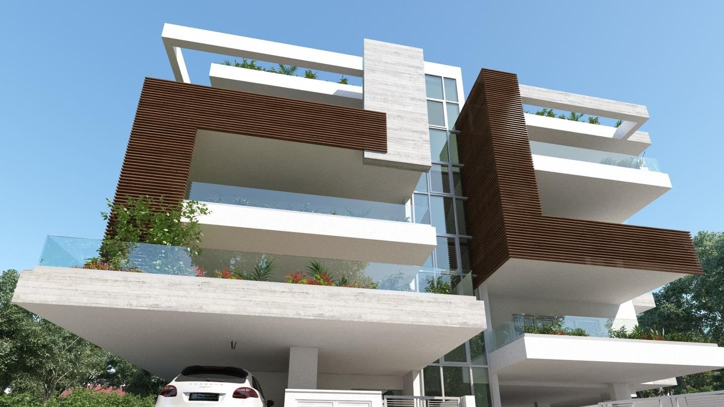 2-bedrooms apartments in Limassol, Cyprus.