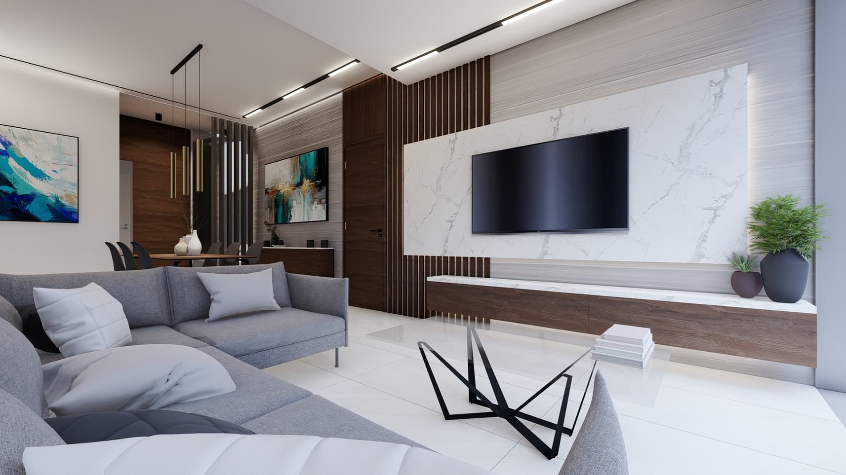 2-bedrooms apartments in Paphos, Cyprus.