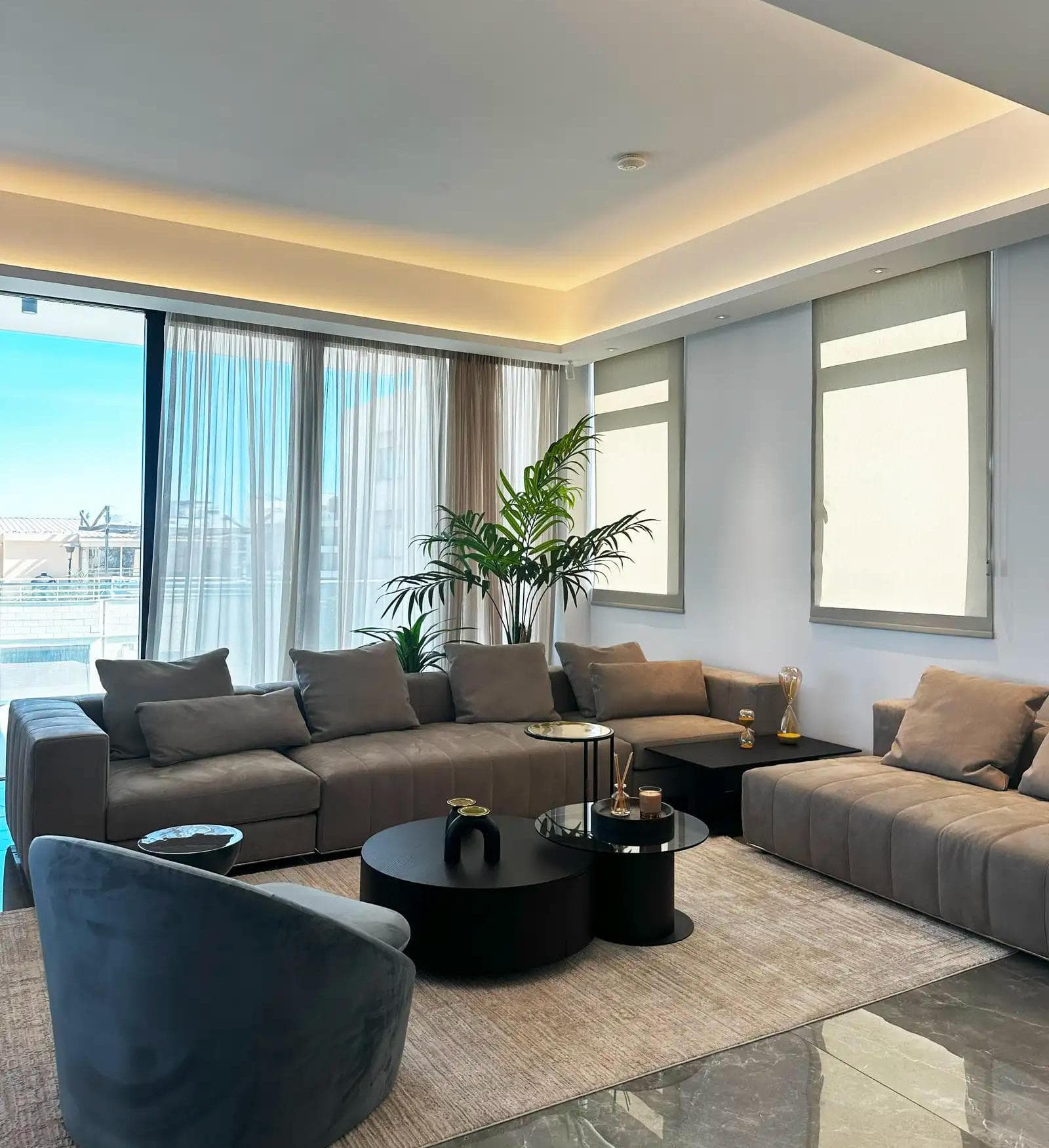 2-bedrooms apartments in Limassol, Cyprus.