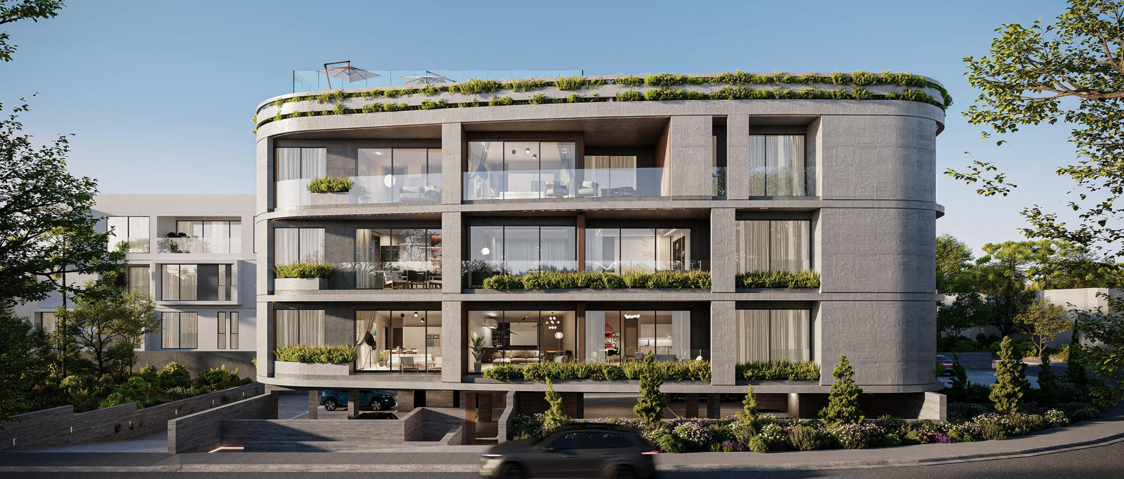 1-bedrooms apartments in Paphos, Cyprus.