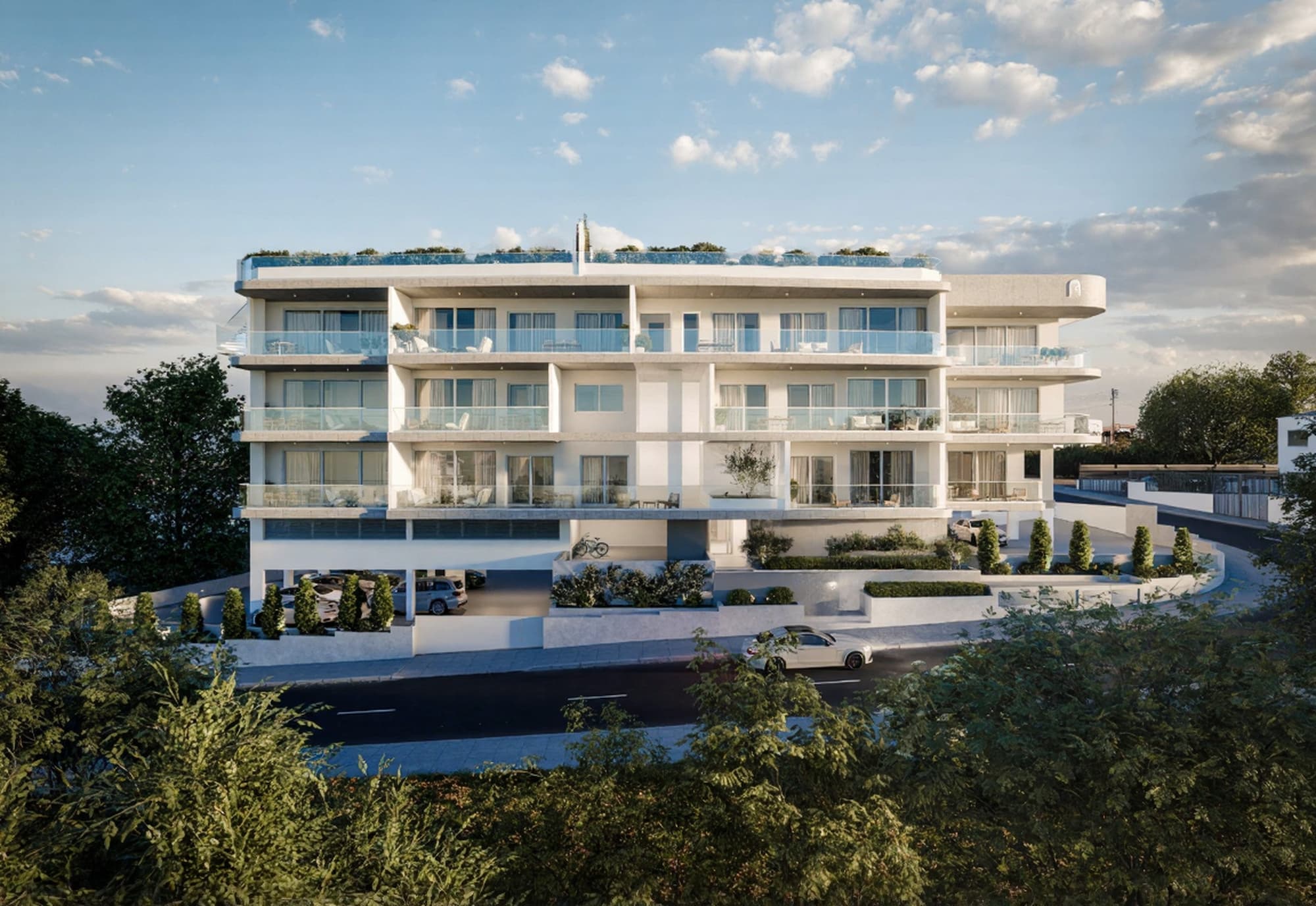 2-bedrooms apartments in Limassol, Cyprus.