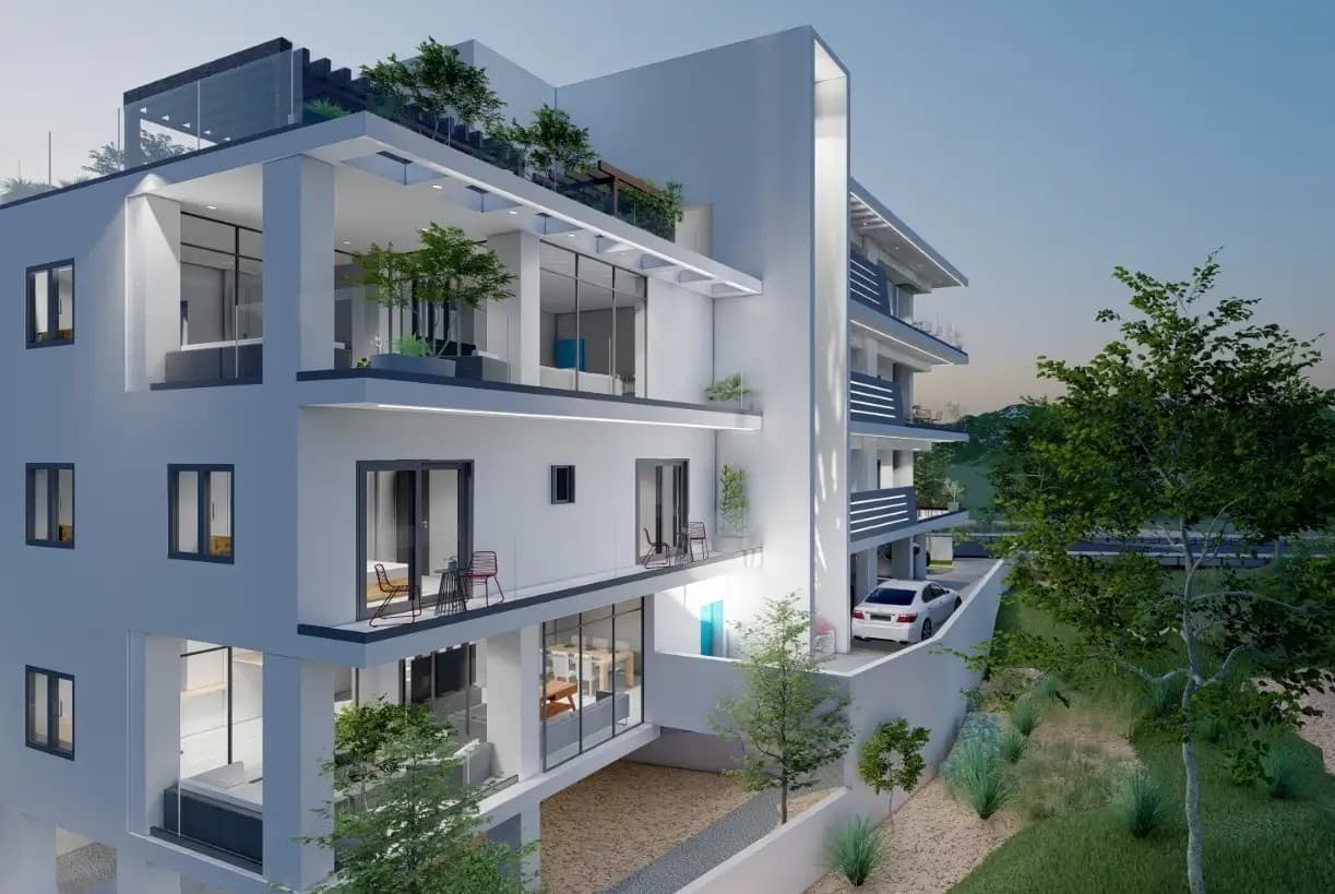 2-bedrooms apartments in Paphos, Cyprus.