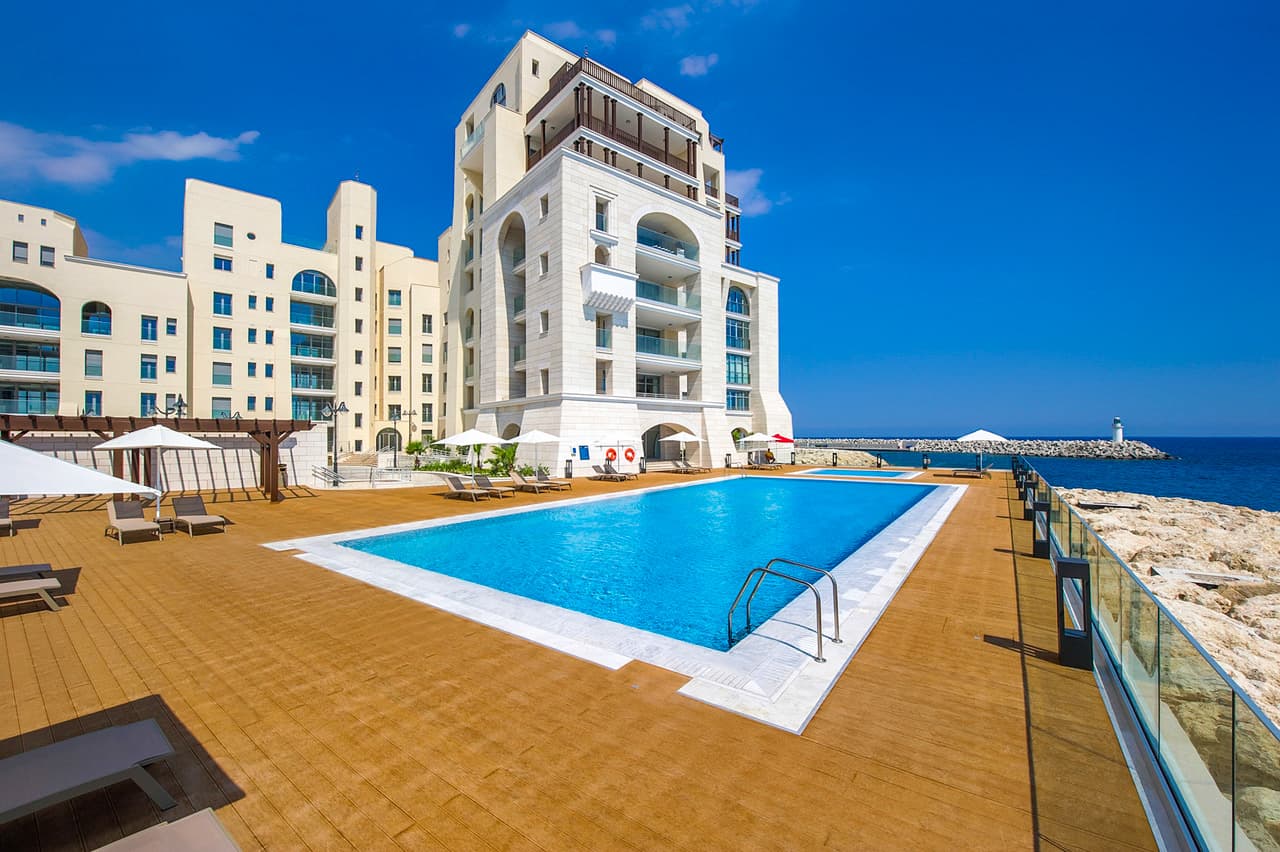 2-bedrooms apartments in Limassol, Cyprus.