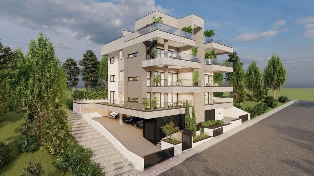 2-bedrooms apartments in Limassol, Cyprus.