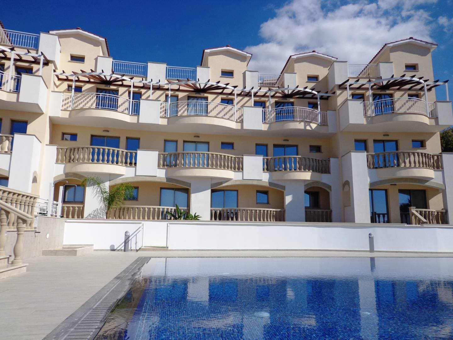 2-bedrooms apartments in Paphos, Cyprus.