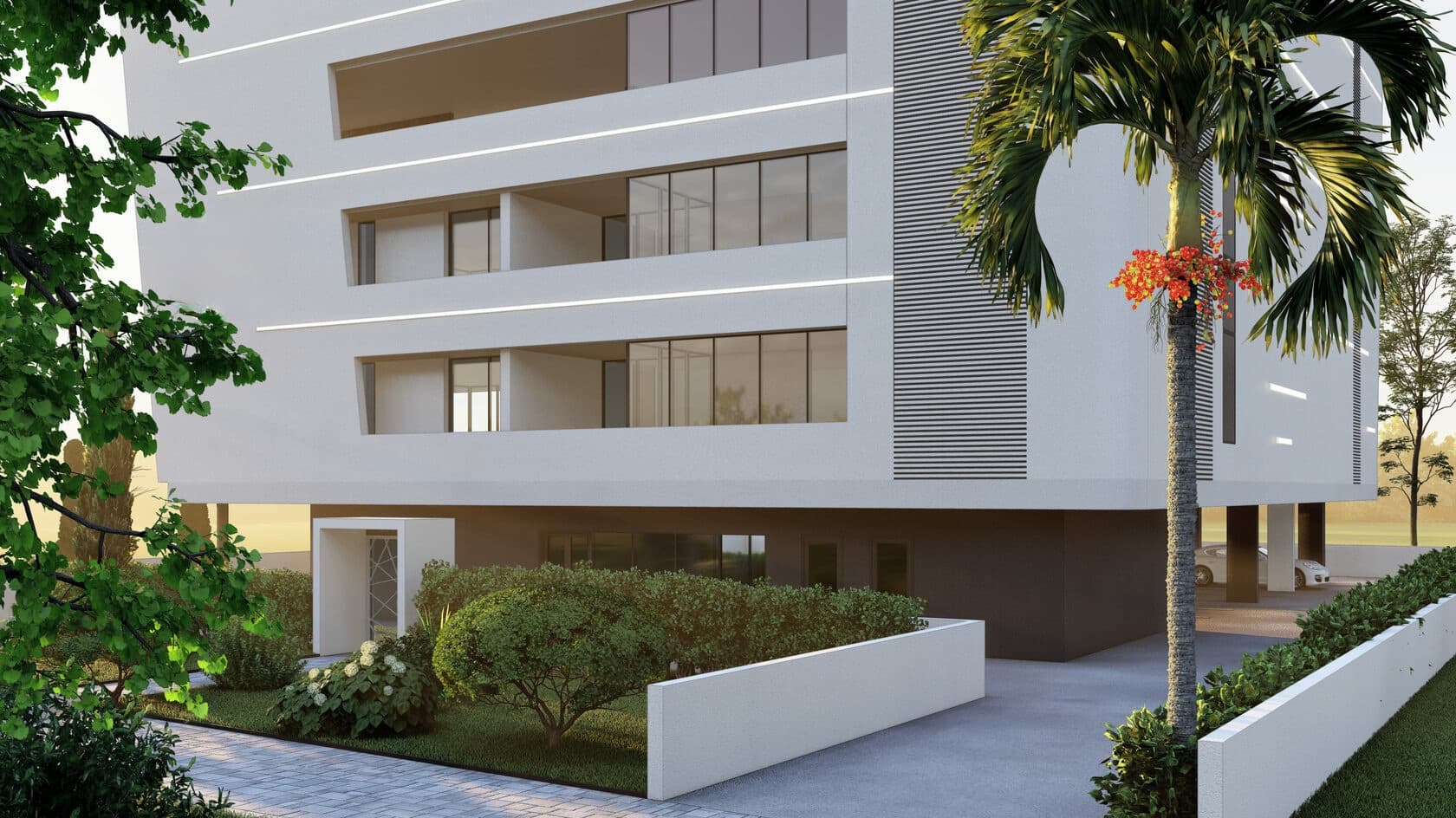 2-bedrooms apartments in Limassol, Cyprus.