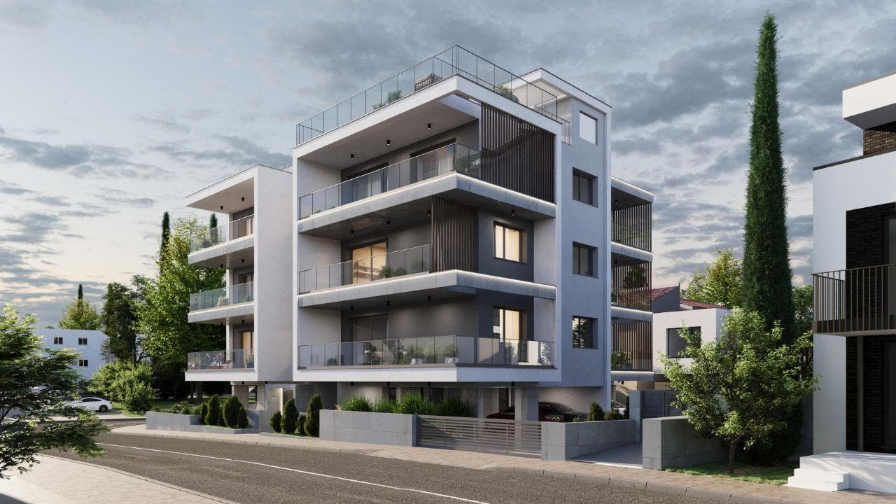 2-bedrooms apartments in Limassol, Cyprus.
