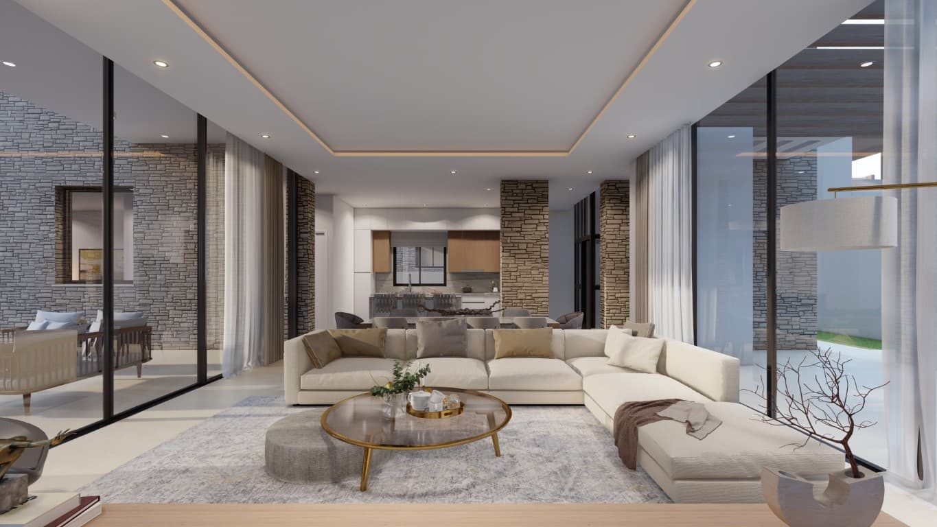 4-bedrooms house in Paphos, Cyprus.