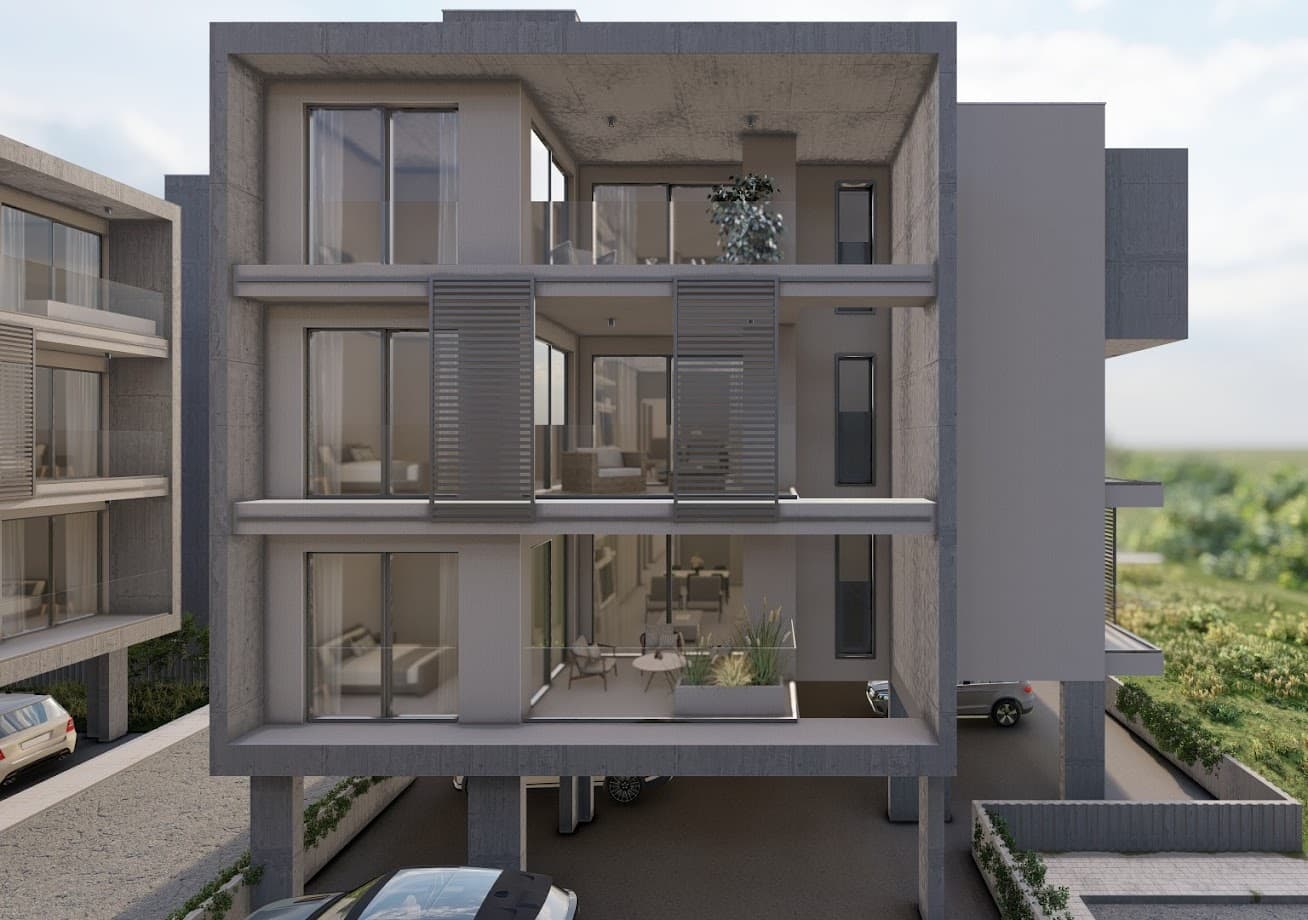 2-bedrooms apartments in Paphos, Cyprus.