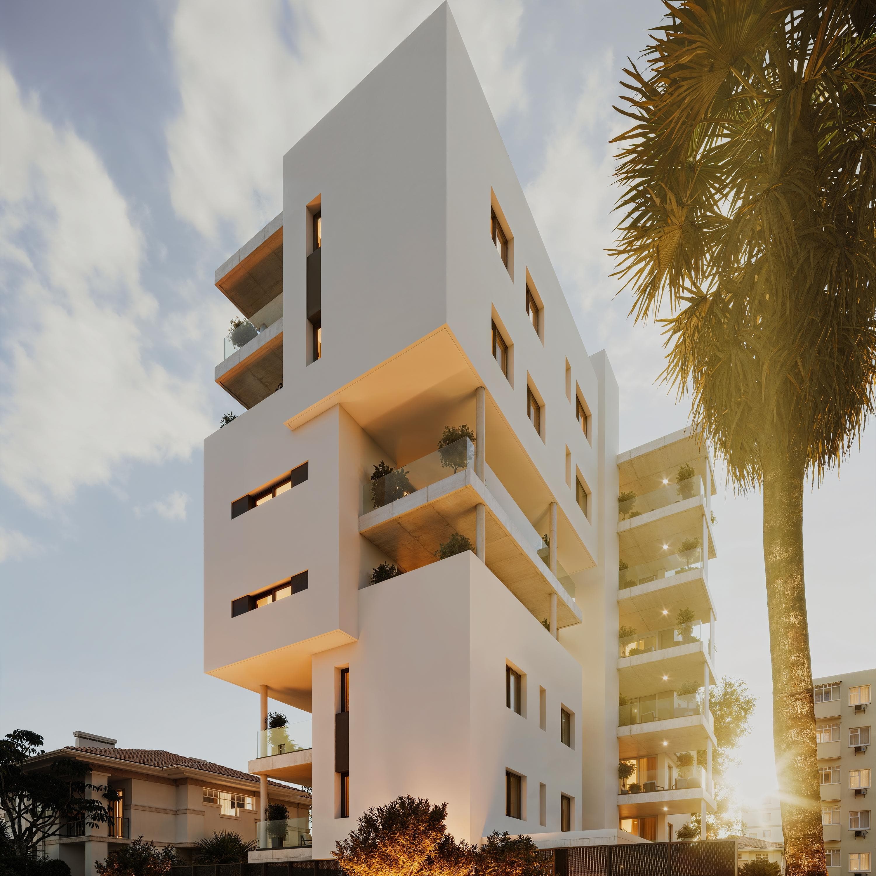 2-bedrooms apartments in Nicosia, Cyprus.