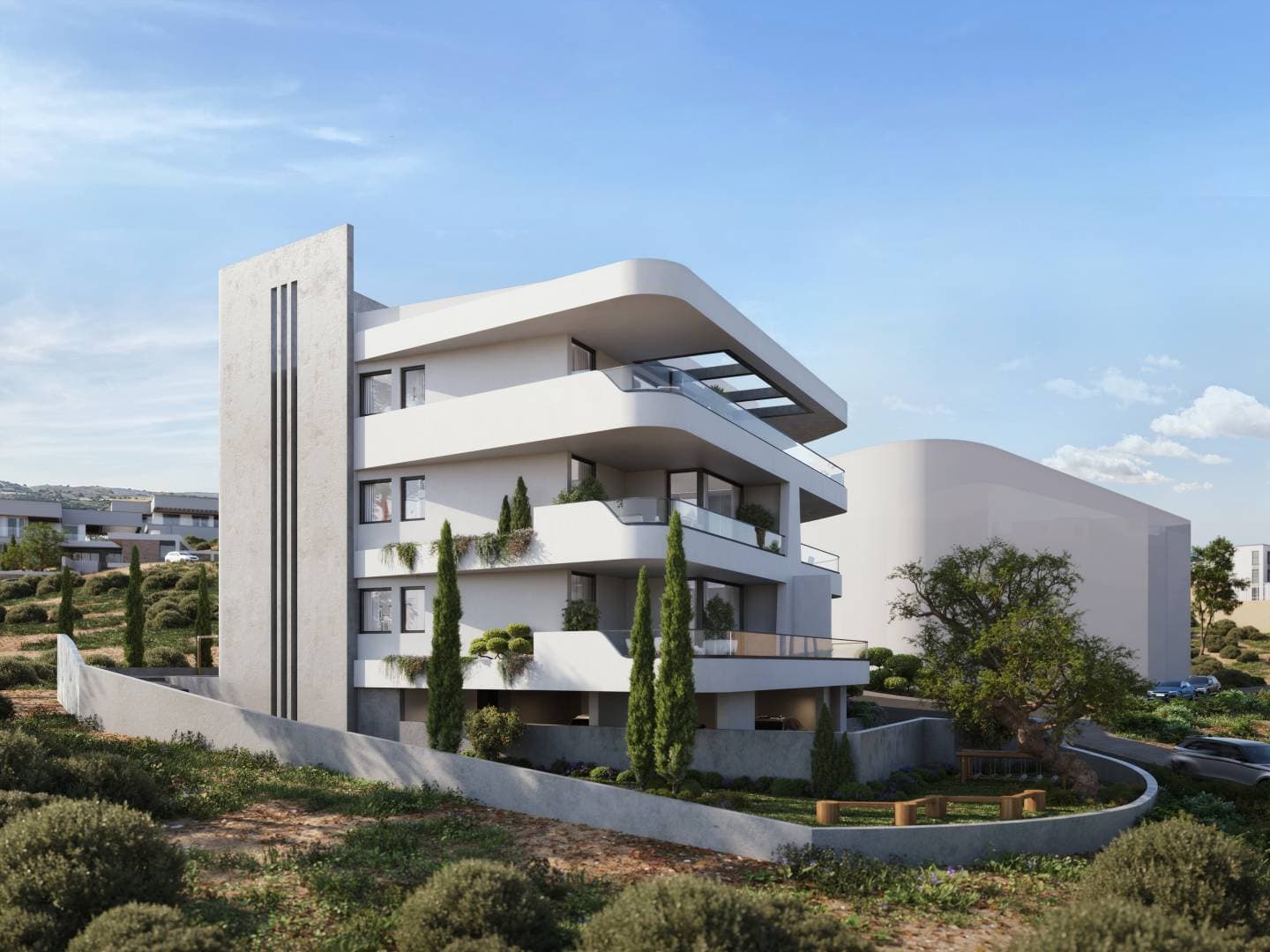 2-bedrooms apartments in Limassol, Cyprus.