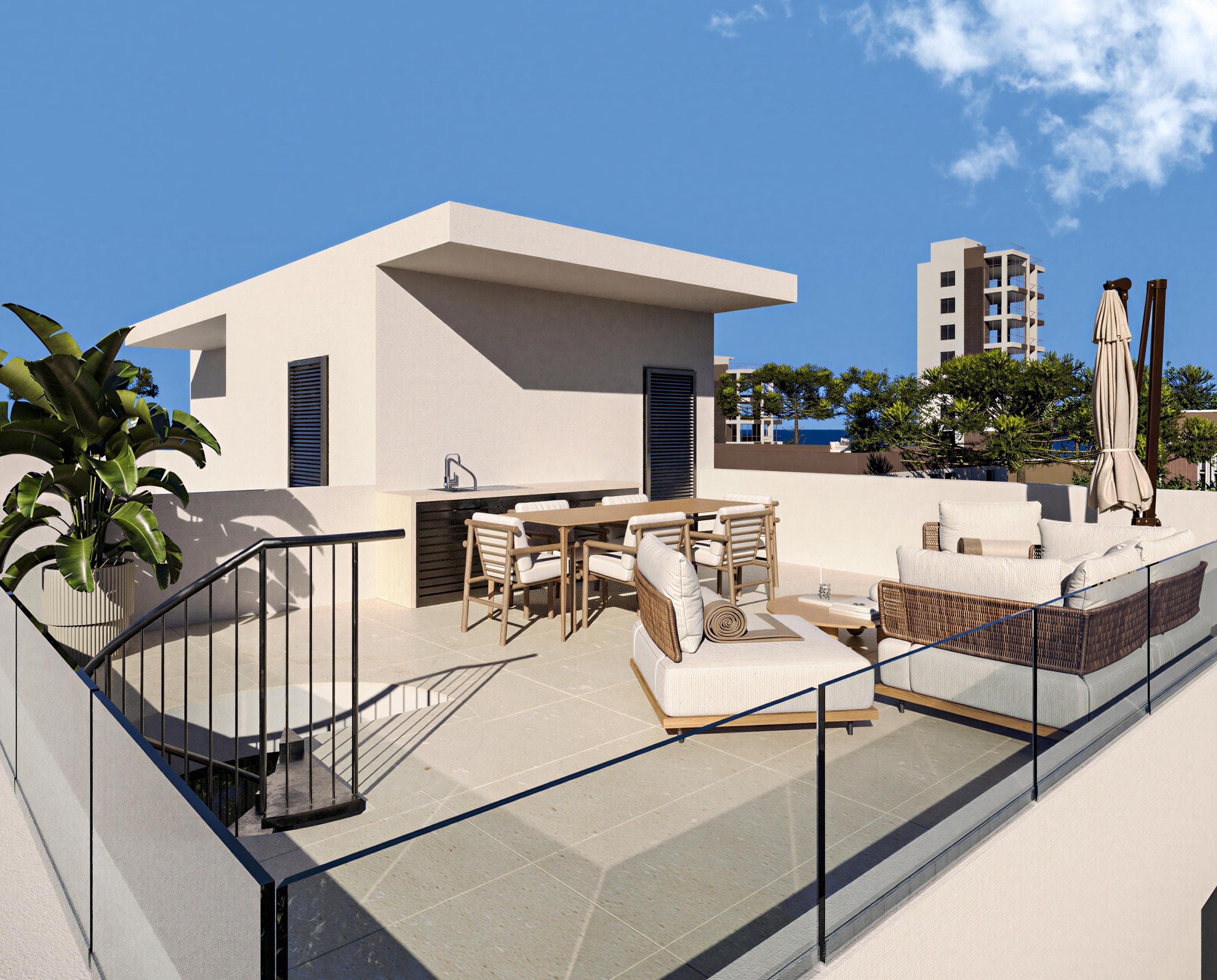 2-bedrooms apartments in Larnaca, Cyprus.
