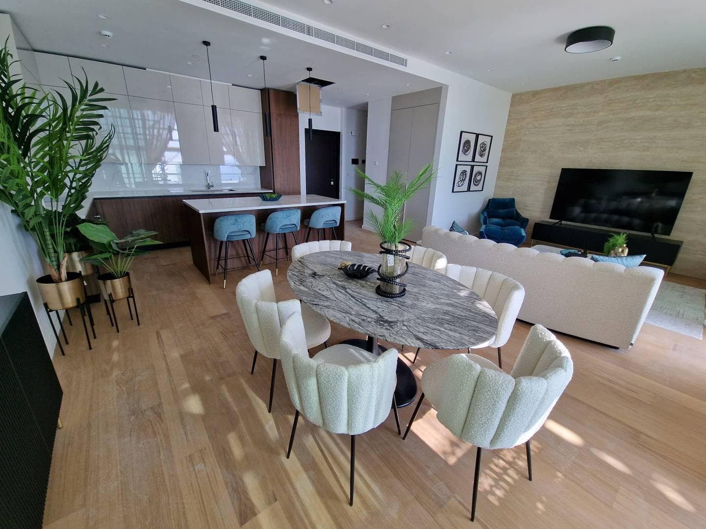 1-bedrooms apartments in Limassol, Cyprus.