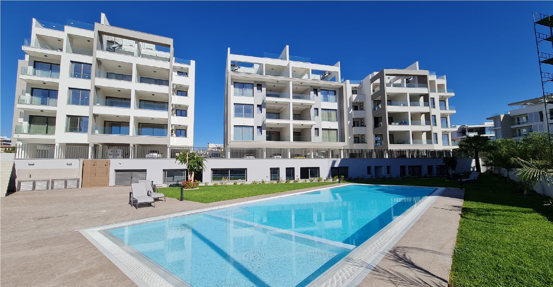 3-bedrooms apartments in Limassol, Cyprus.