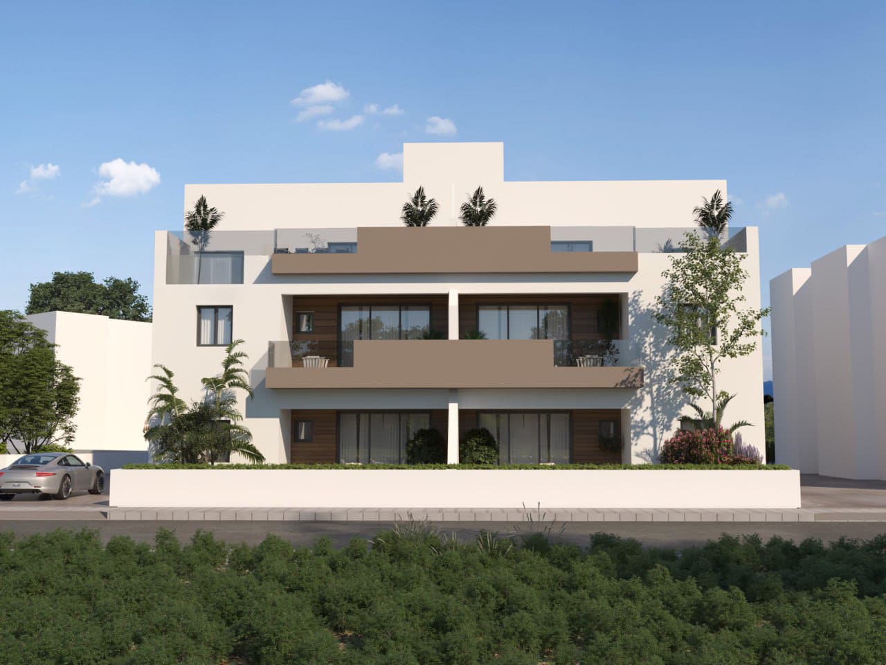 2-bedrooms apartments in Famagusta, Cyprus.