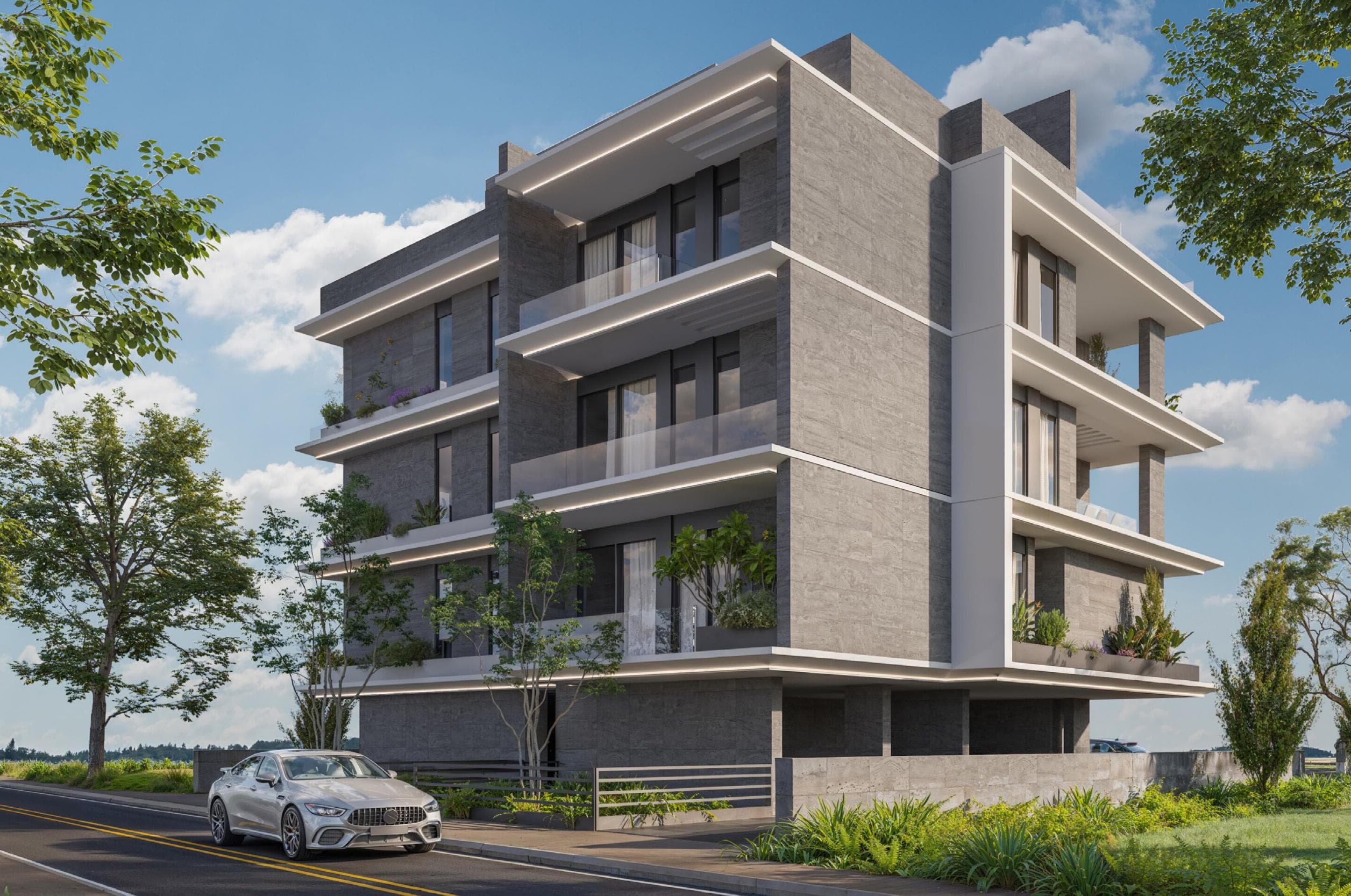 2-bedrooms apartments in Larnaca, Cyprus.