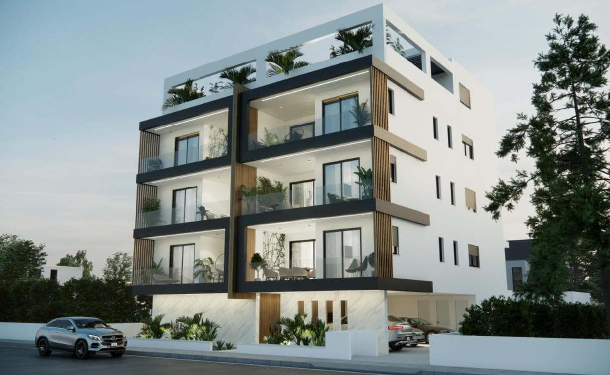 2-bedrooms apartments in Nicosia, Cyprus.
