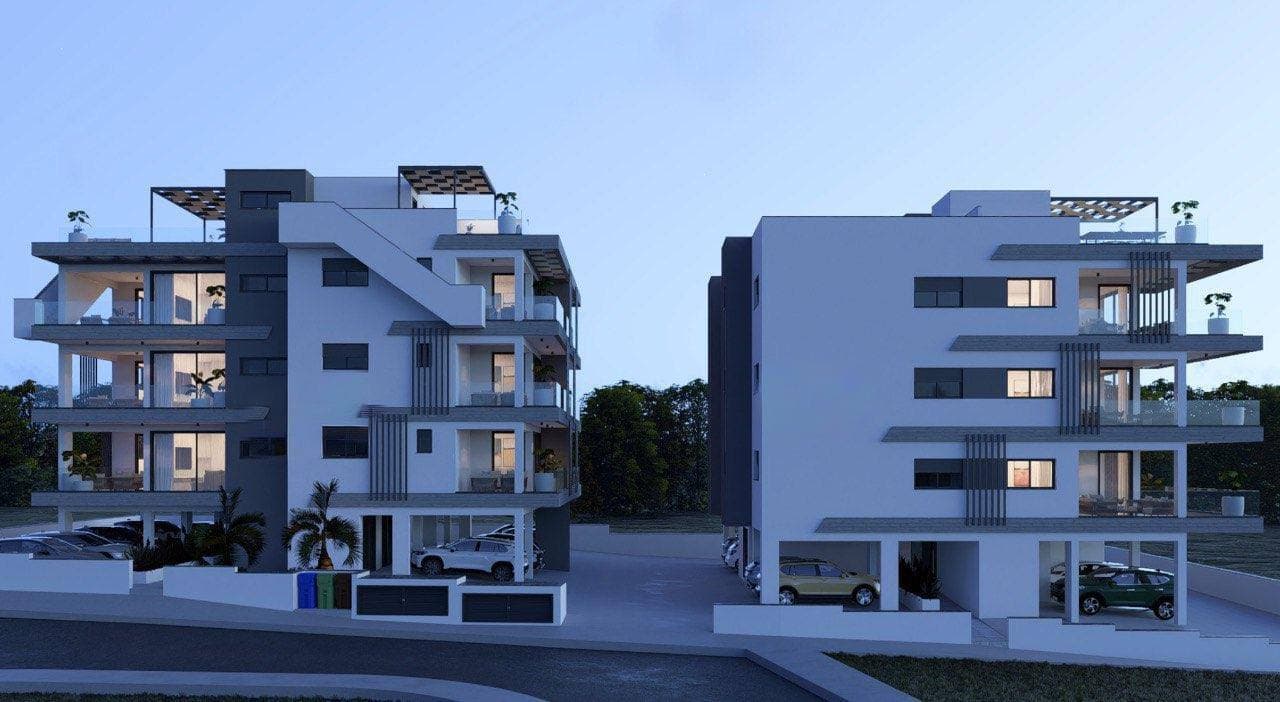 3-bedrooms apartments in Limassol, Cyprus.