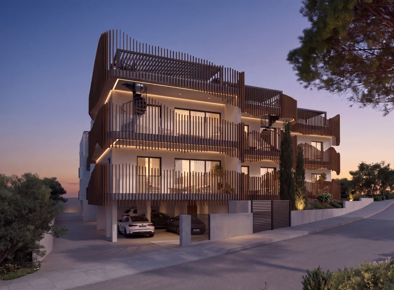 2-bedrooms apartments in Limassol, Cyprus.