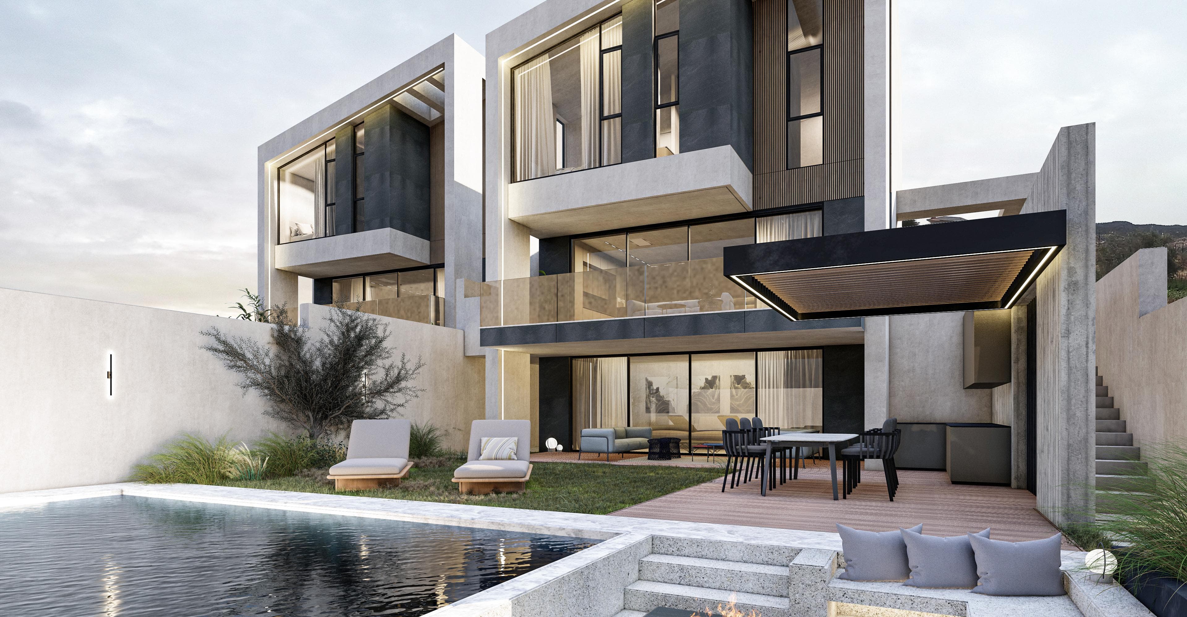 4-bedrooms house in Limassol, Cyprus.
