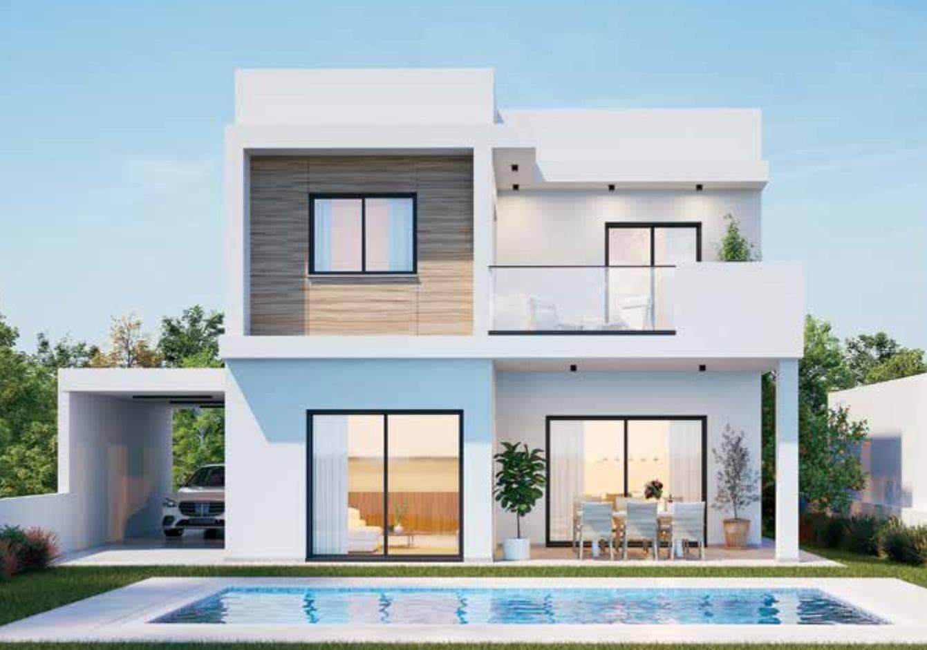 4-bedrooms house in Nicosia, Cyprus.