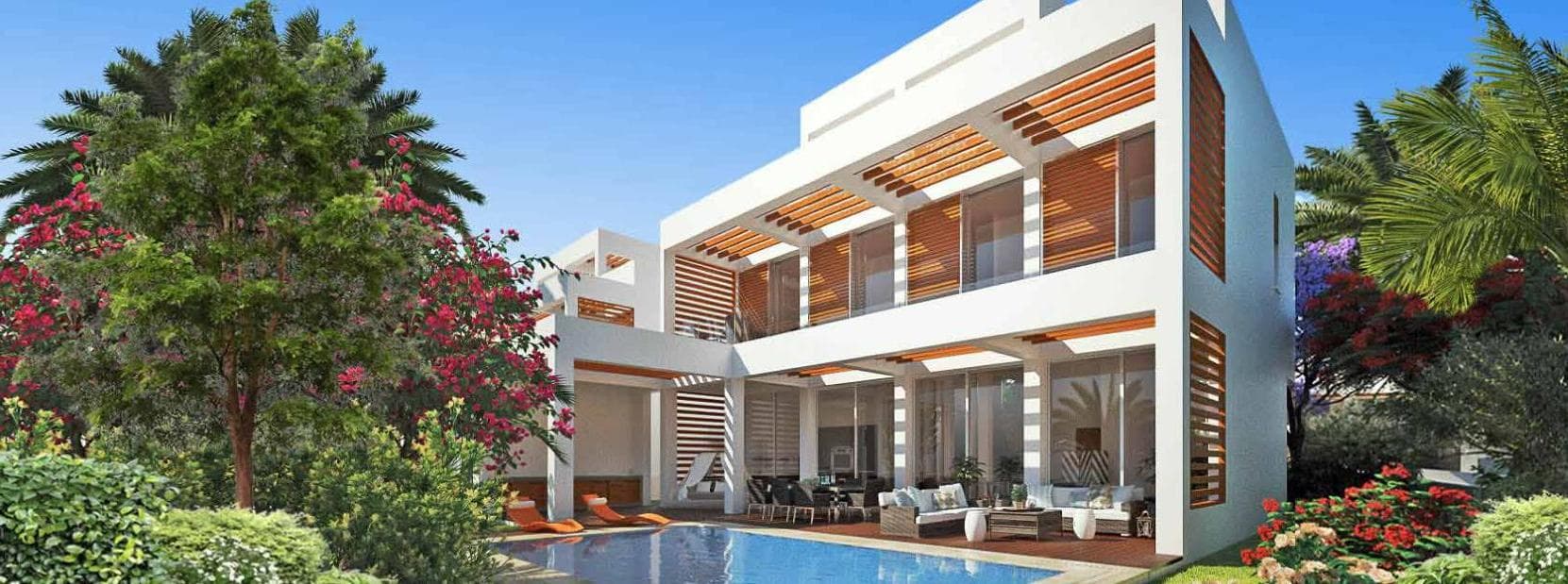 4-bedrooms house in Paphos, Cyprus.