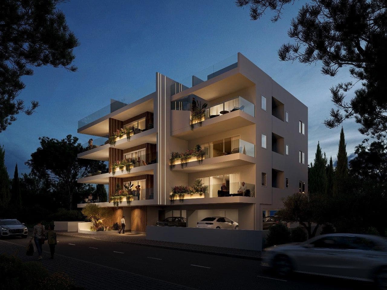 2-bedrooms apartments in Larnaca, Cyprus.