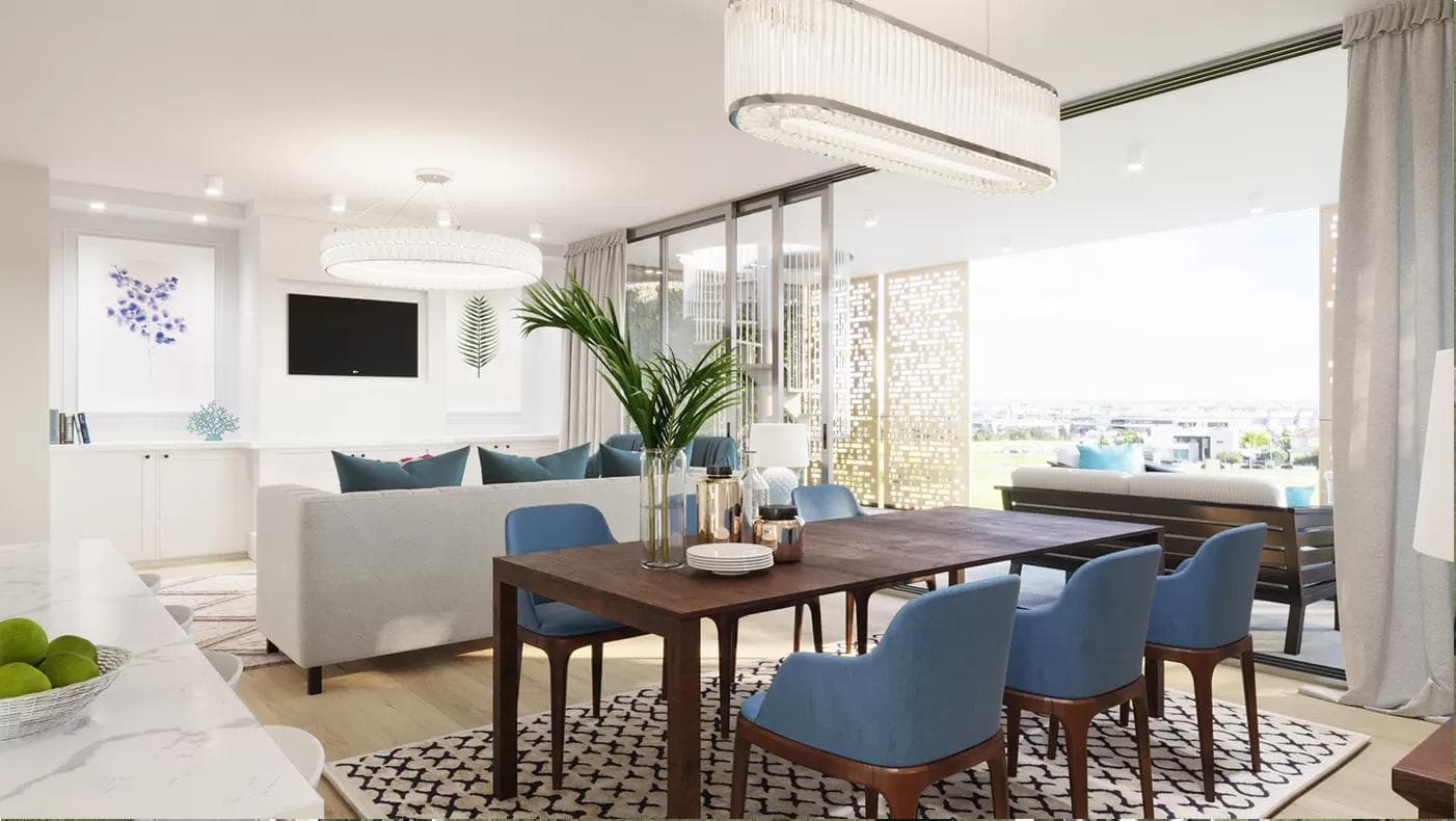 3-bedrooms apartments in Nicosia, Cyprus.