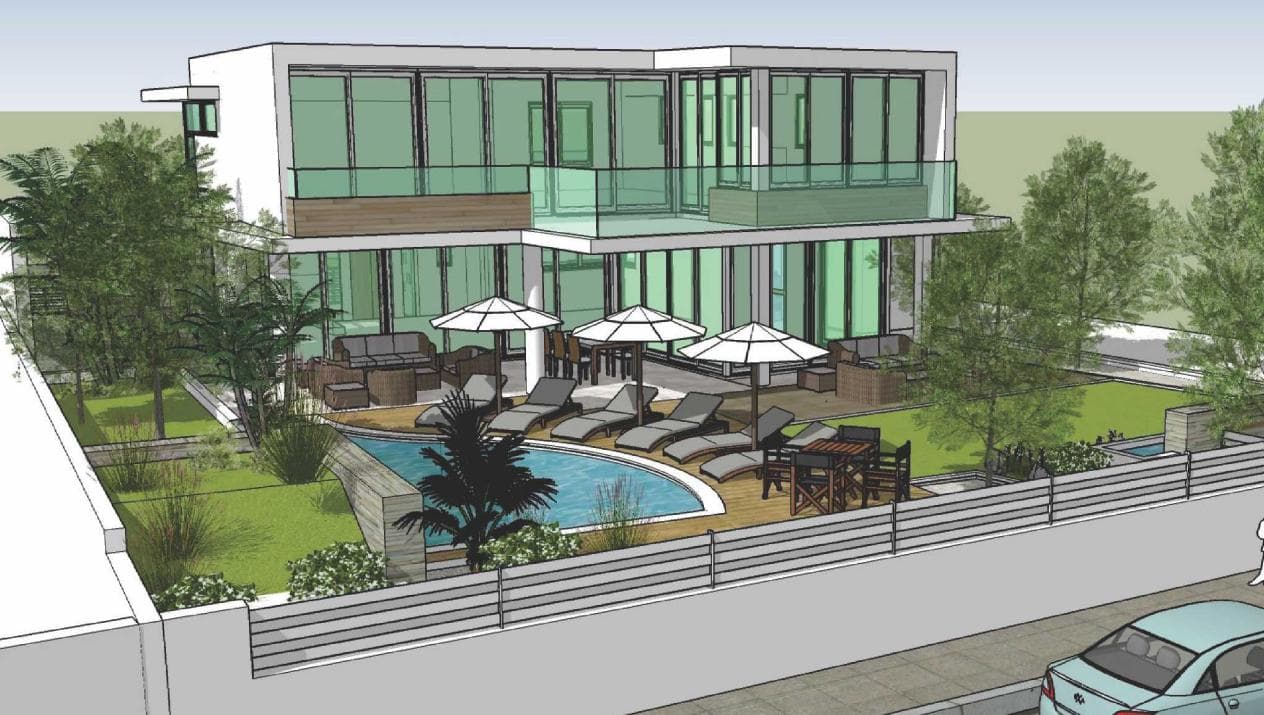 4-bedrooms house in Paphos, Cyprus.