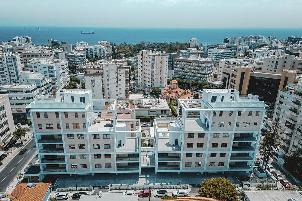 2-bedrooms apartments in Limassol, Cyprus.