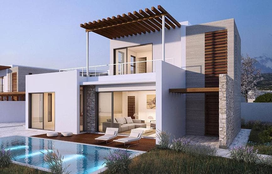 2-bedrooms house in Paphos, Cyprus.