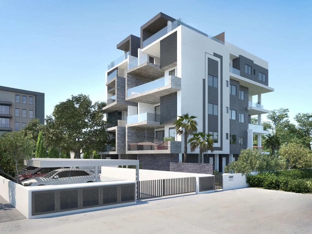 3-bedrooms apartments in Limassol, Cyprus.