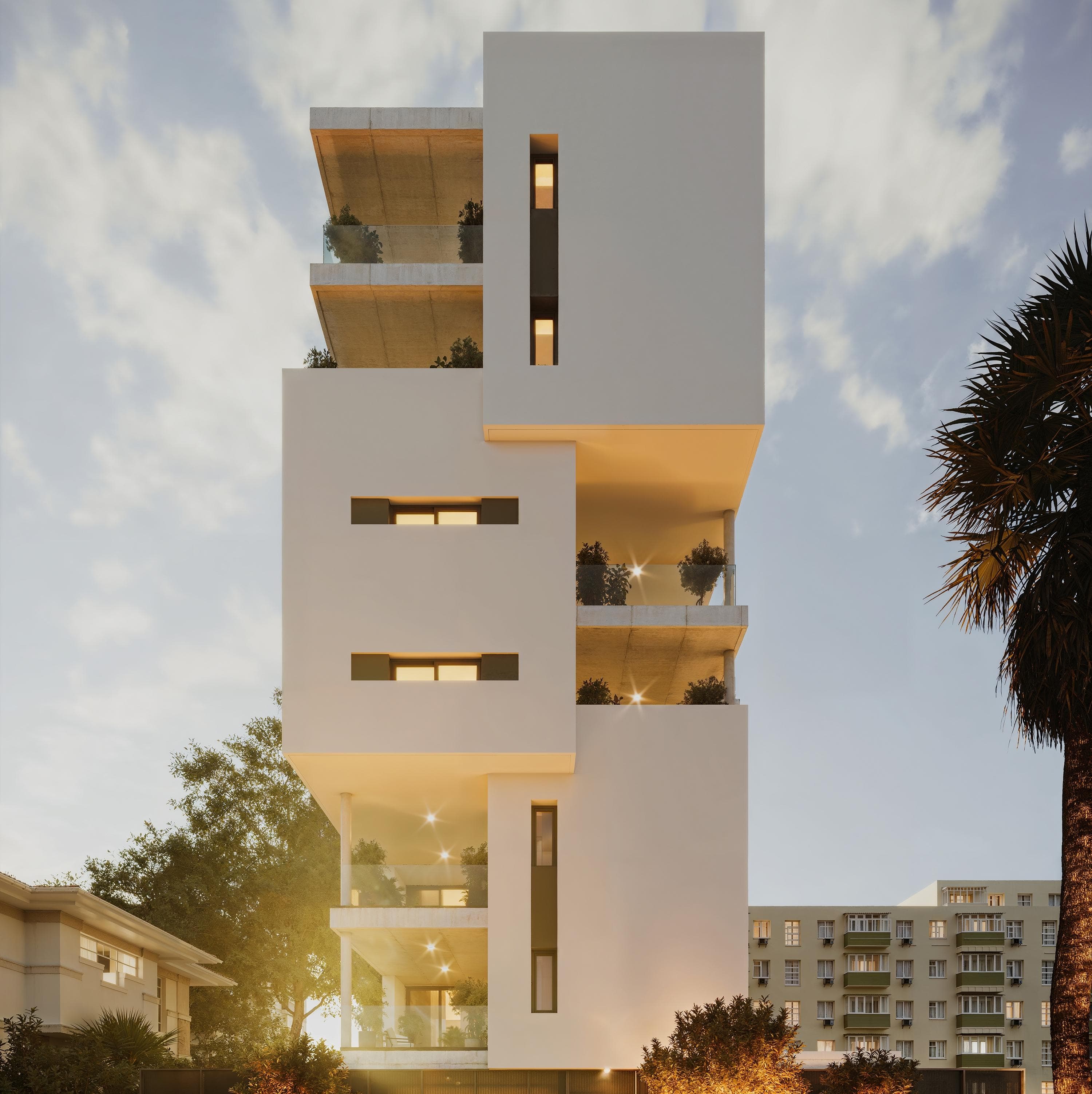 2-bedrooms apartments in Nicosia, Cyprus.