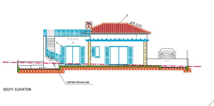 3-bedrooms house in Limassol, Cyprus.