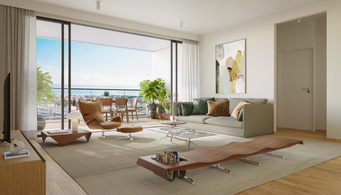 2-bedrooms apartments in Paphos, Cyprus.