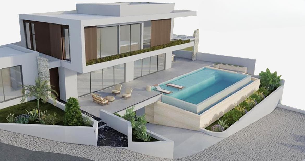 3-bedrooms house in Paphos, Cyprus.